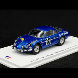 Alpine A110 n°10 Winner Rallye des Routes du Nord 1969 1/43 Spark SF231