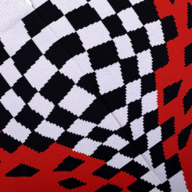 Inspiration Mini Cooper S Rallye Monte Carlo Socken Rot / Weiß / Schwarz - Unisex - Größe 41/46