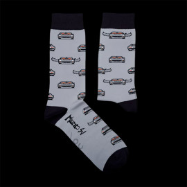 Inspiration Lamborghini Miura SV Museu Socken Grau / Schwarz - Unisex - Größe 41/46