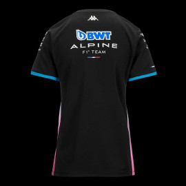 Alpine T-shirt F1 Team BWT Gasly Doohan Adoliw Jersey Black / Blue / Pink Kappa 381X8VW-A01 - Women