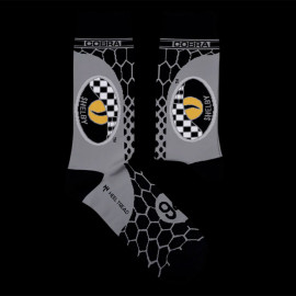 Inspiration Shelby Cobra Snake Eyes Livery Socken Schwarz / Grau / Gelb - Unisex - Größe 41/46