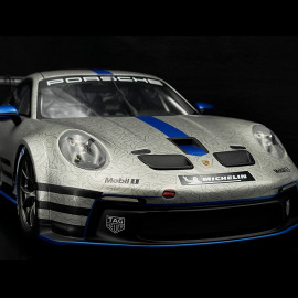 Porsche 911 GT3 Cup Type 992 2021 GT Silber / Sharkblau 1/12 Spark WAP0232730RGT3