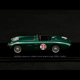 Aston Martin DB3 n° 30 2. 12h Sebring 1953 1/43 Spark S2448