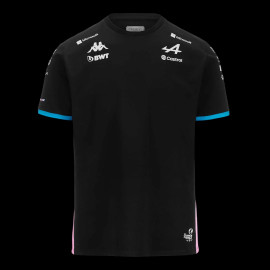 Alpine T-shirt F1 Team BWT Gasly Doohan Adiry Jersey Black / Blue / Pink Kappa 321P4TW-A01 - kids