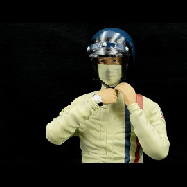 Steve McQueen Figur 24h Le Mans 1970 Diorama 1/8 Ixo