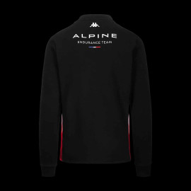 Alpine Jacke Endurance Team Schumacher Adrisend Baumwolle Schwarz / Blau / Rot Kappa 331V8BW_A00 - Kinder