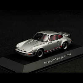 Porsche 911 Turbo "Nr.1 Louise" 1974 Silber 1/43 Spark MAP02030024