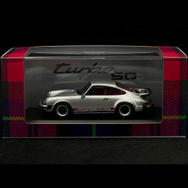 Porsche 911 Turbo "Nr.1 Louise" 1974 Silber 1/43 Spark MAP02030024