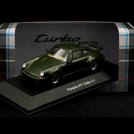 Porsche 911 Turbo 3.0 Type 930 1977 Oakgrün Metallic 1/43 Spark MAP02030124