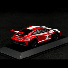 Porsche 911 GT3 RS Type 992 n° 23 Salzburg 2023 Rouge / Blanc 1/43 Spark WAP0202850SGT3