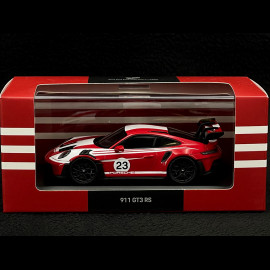 Porsche 911 GT3 RS Type 992 n° 23 Salzburg 2023 Rouge / Blanc 1/43 Spark WAP0202850SGT3