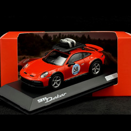 Porsche 911 Dakar Type 992 2023 Cagefighter Tribute Marathon London Sydney 1968 Orange 1/43 Spark WAP0200050SDAK