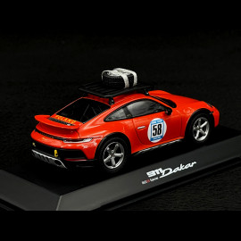 Porsche 911 Dakar Type 992 2023 Cagefighter Tribute Marathon London Sydney 1968 Orange 1/43 Spark WAP0200050SDAK