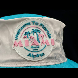 Alpine Bucket Hat F1 Team GP Miami Doohan Gasly Weiß / Blau / Rosa 38228IW-A00