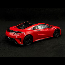 Honda NSX Type S 2022 Red Curva 1/18 Top Speed TS0423