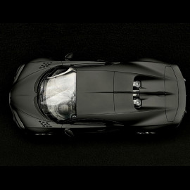 Bugatti Chiron Supersport 300+ Test Car 2022 Schwarz 1/18 Top Speed TS0346