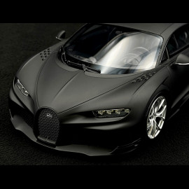 Bugatti Chiron Supersport 300+ Test Car 2022 Schwarz 1/18 Top Speed TS0346