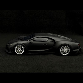 Bugatti Chiron Supersport 300+ Test Car 2022 Schwarz 1/18 Top Speed TS0346