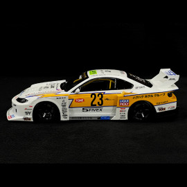 Nissan Silvia S15 Coupé n°23 2021 Weiß / Gelb 1/18 Top Speed TS0418