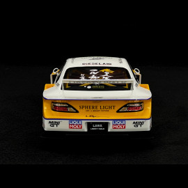 Nissan Silvia S15 Coupé n°23 2021 Weiß / Gelb 1/18 Top Speed TS0418