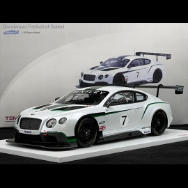 Bentley Continental GT3 Goodwood Festival of Speed 2013 Weiß 1/18 True Scale Models TSM141829R