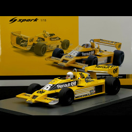 René Arnoux Renault RS01 n° 16 GP Belgium 1979 F1 1/18 Spark 18S502