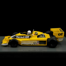 René Arnoux Renault RS01 n° 16 GP Belgium 1979 F1 1/18 Spark 18S502