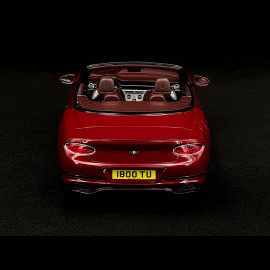 Bentley Continental GT Convertible Mulliner Edition 1 2019 Rot 1/18 Top Speed TS0362