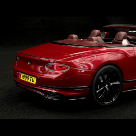 Bentley Continental GT Convertible Mulliner Edition 1 2019 Rot 1/18 Top Speed TS0362
