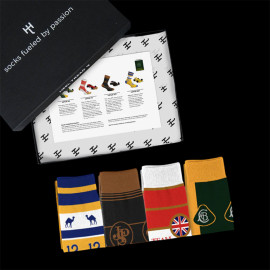 4 Paar Inspiration Lotus FI Classic Team Socken Boxset