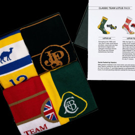 4 Paar Inspiration Lotus FI Classic Team Socken Boxset