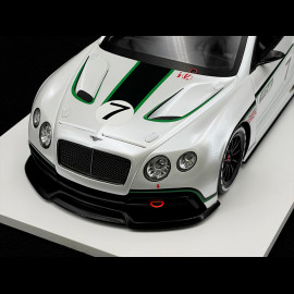 Bentley Continental GT3 Concept Car n°7 Mondial de l'Automobile 2012 Weiß 1/18 True Scale Models TSM131804R