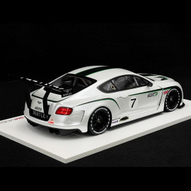 Bentley Continental GT3 Concept Car n°7 Mondial de l'Automobile 2012 Weiß 1/18 True Scale Models TSM131804R