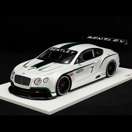 Bentley Continental GT3 Concept Car n°7 Mondial de l'Automobile 2012 Weiß 1/18 True Scale Models TSM131804R