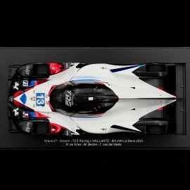 Oreca 07 Gibson n° 13 24h Le Mans 2022 1/18 Spark 18S807