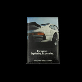 Porsche Magnet Advertising Poster 911 Turbo 1980 MAP01550824