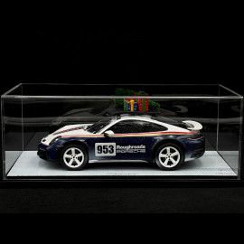 Porsche 911 Dakar Typ 992 2023 Roughroads mit Weihnachtsbaum und Geschenken 1/18 Spark WAP0211680SXMS