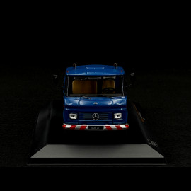 Mercedes-Benz L608 Abschleppwagen 1980 Blau 1/43 Ixo Models CLC571