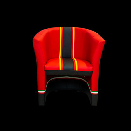 Tub chair Racing F1 n° 44 Lewis Red / Black