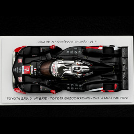 Toyota GR010 Hybrid n° 7 2. 24h Le Mans 2024 1/43 Spark S9115