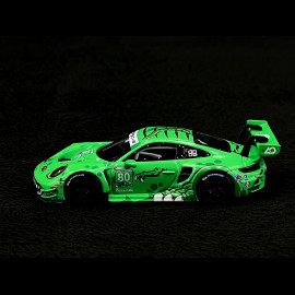 Porsche 911 GT3 R N° 80 12h Sebring 2023 1/64 Mini GT MGT00713-L