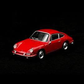 Porsche 911 Coupe Typ 901 1963 Signal Rot 1/64 Mini GT MGT00695-L