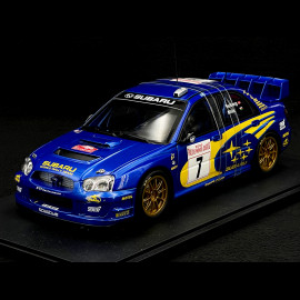 Subaru Impreza S9 n° 7 Rallye Monte Carlo 2003 1/18 Autoart 80391