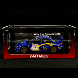 Subaru Impreza S9 n° 7 Rallye Monte Carlo 2003 1/18 Autoart 80391