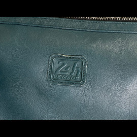 Big Leather Bag Steve McQueen 24h Le Mans Nolan Petrol Blue 27281-9098