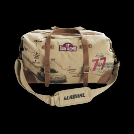 Walter Röhrl Reisetasche San Remo 1981 Weekender Beige