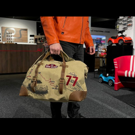 Walter Röhrl Travel bag Porsche 911 n° 1 San Remo 1981 Weekender Beige