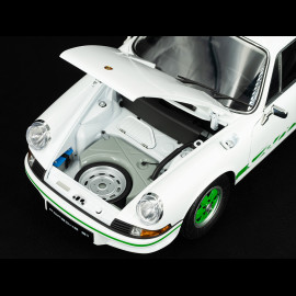 Kit Porsche 911 Carrera RS 2.7 1973 Grand-Prix Weiß / Grüne Streifen 1/8 Bausatz Ixo Models