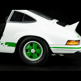 Kit Porsche 911 Carrera RS 2.7 1973 Grand-Prix White / Green stripes 1/8 Ixo Models