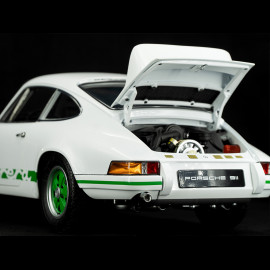 Kit Porsche 911 Carrera RS 2.7 1973 Grand-Prix White / Green stripes 1/8 Ixo Models